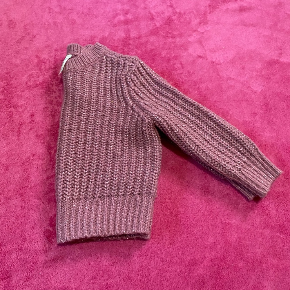 OshKosh B'gosh Kids Pink Sweater - Picture 3 of 4